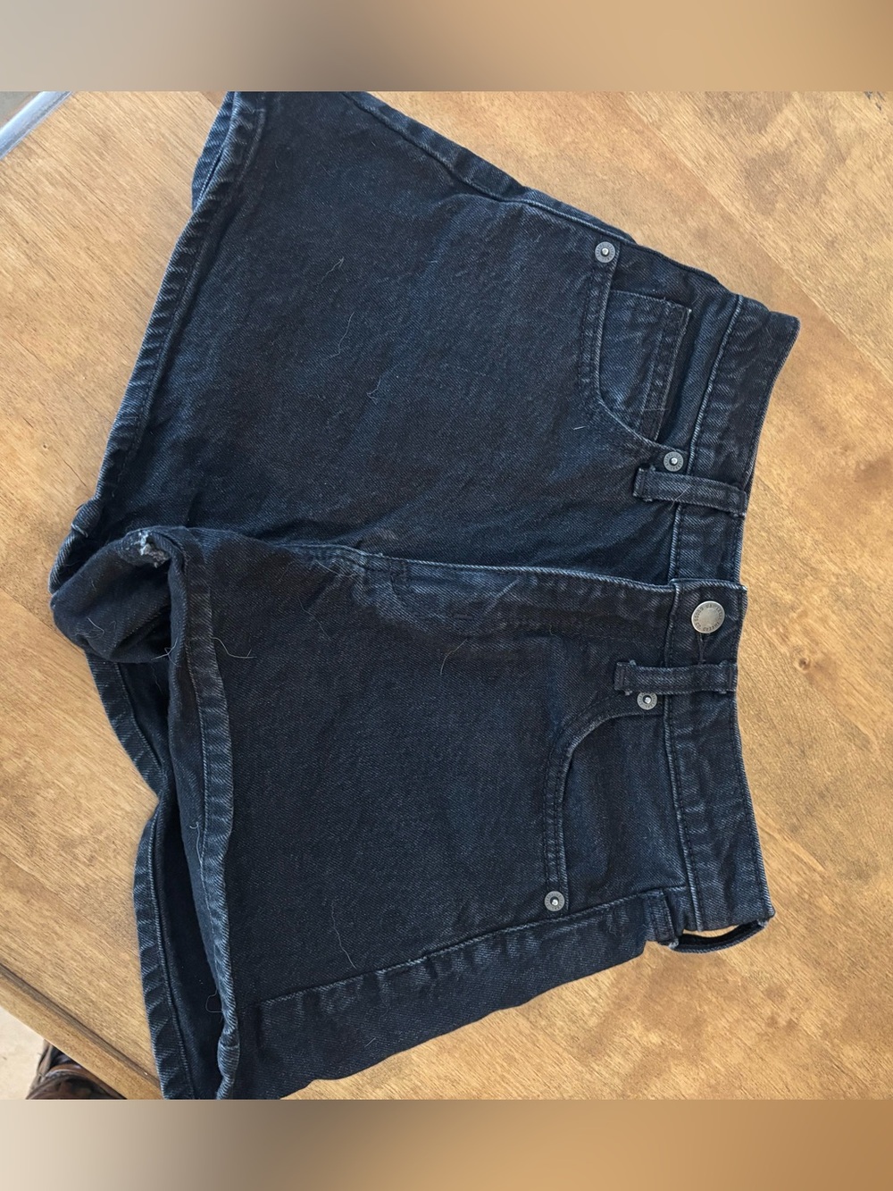 Universal Thread Black Denim Shorts - Five Pocket Style